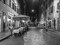 Sidewalk cafe on narrow streets of Rome, Italy Poster Print by Assaf Frank - Item # VARPDXAF20141109139C01